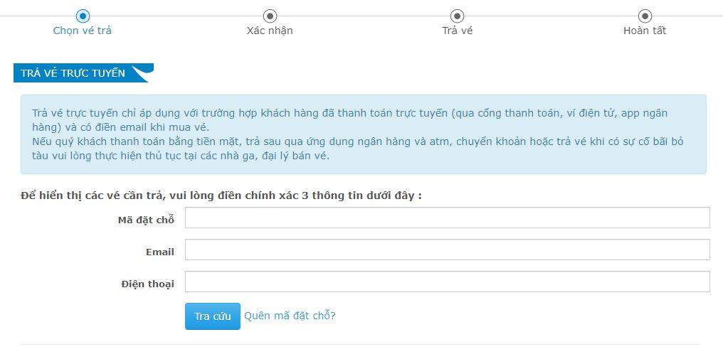 Cách trả vé tàu khi mua online: hướng dẫn chi tiết và đầy đủ nhất