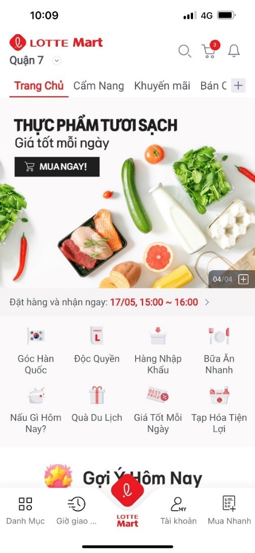 Mua sắm trực tuyến tại lotte mart: giải pháp tiện lợi cho người tiêu dùng